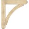 Ekena Millwork Thorton Craftsman Rough Sawn Bracket w/ Offset Brace, Douglas Fir, 8"W x 40"D x 44"H BKT0806X40X44THR04RDF - alternate 2